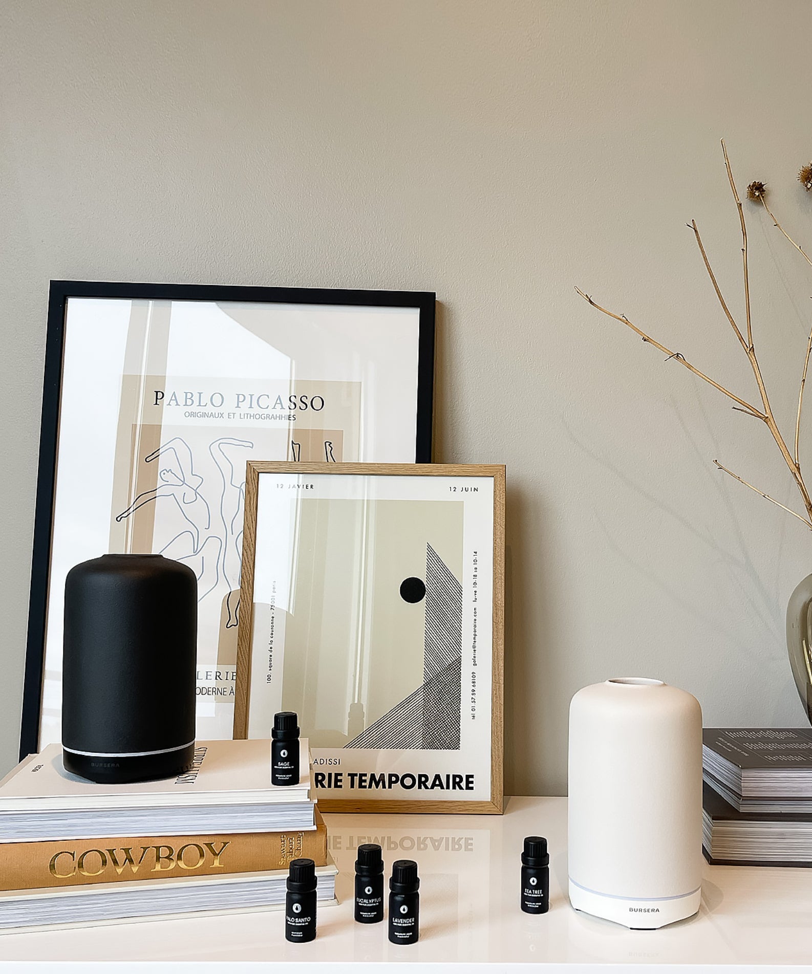 Artisan Ceramic Essential Oil Diffuser – 1, 3 and 5 Hour Timer