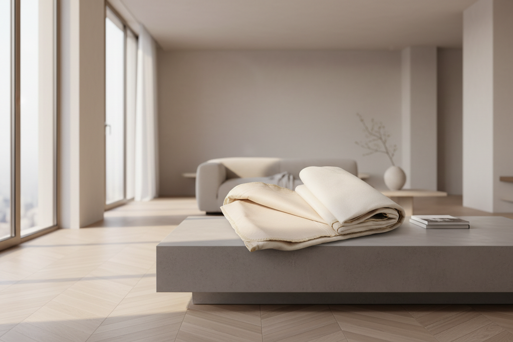 Cream Waterproof Outdoor Blanket