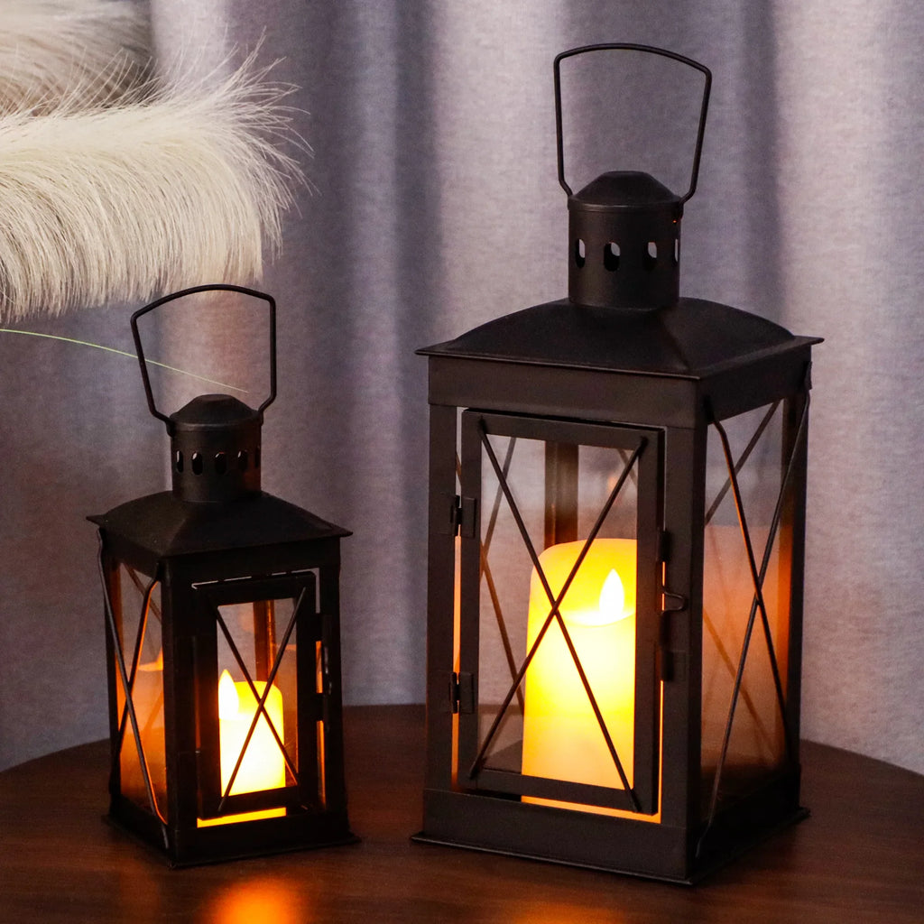 White hanging lantern variant, lit